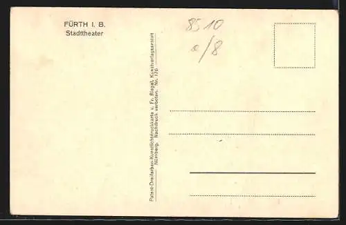 AK Fürth, Stadttheater