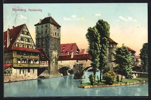 AK Nürnberg, Blick auf den Henkersteg