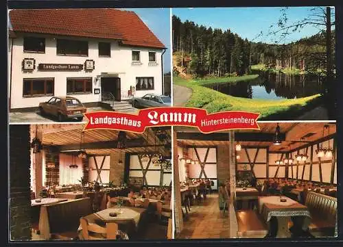 AK Hintersteinenberg, Landgasthaus Lamm, Innenansichten