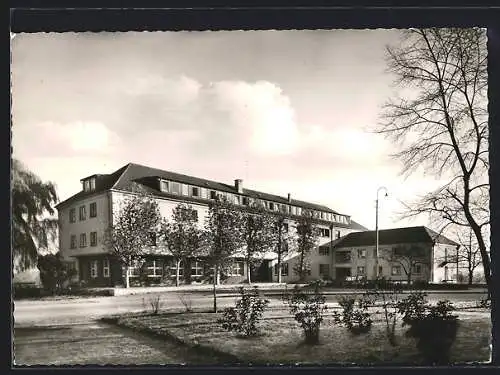 AK Kornwestheim, Blick auf die Bundesbahnschule