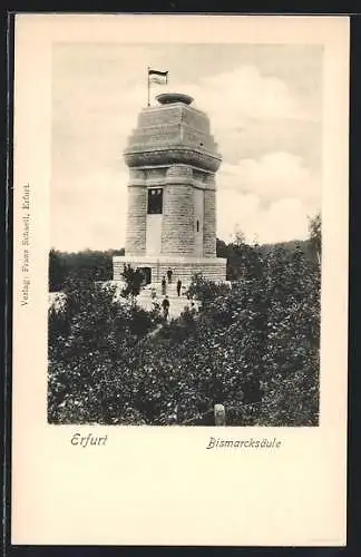 AK Erfurt, Bismarcksäule