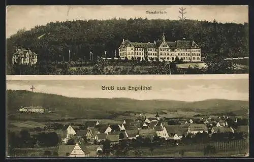 AK Engelthal, Sanatorium, Ortspanorama