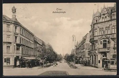AK Trier, Hotel in der Bahnhofstrasse
