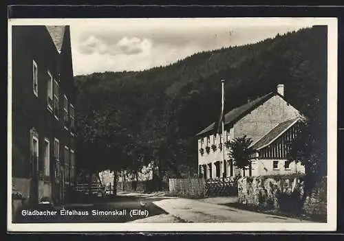 AK M.-Gladbach, Eifelhaus Simonskall in der Eifel