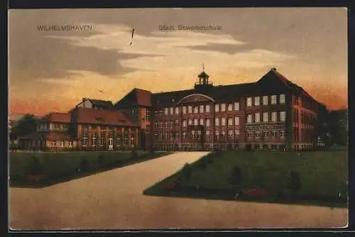 AK Wilhelmshaven, Städt. Gewerbeschule
