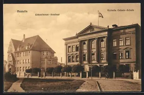 AK Hameln, Lehrerinnen-Seminar mit Victoria Luisen-Schule