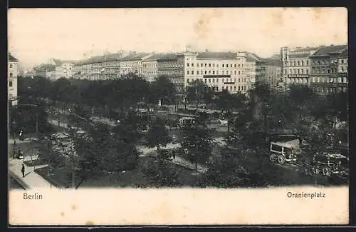 AK Berlin-Kreuzberg, Blick über den Oranienplatz