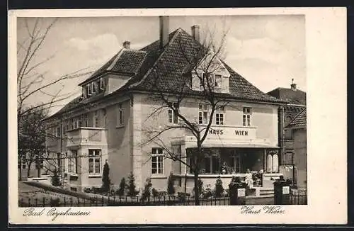 AK Bad Oeynhausen, Hotel Haus Wien