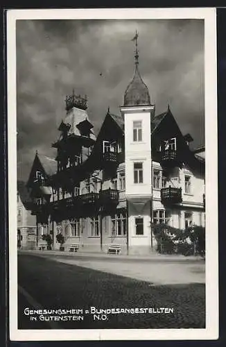 AK Gutenstein /N. Ö., Genesungsheim von Bundesangestellten