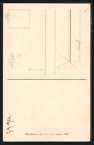 AK Hallstatt, Altar i. d. kathol. Kirche