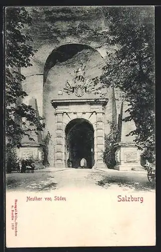 AK Salzburg, Neuthor von Süden