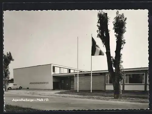 AK Melk /D., Blick auf die Jugendherberge