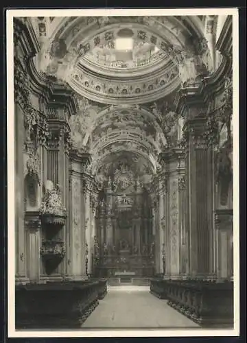 AK Melk, Inneres der Stiftskirche