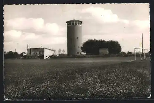 AK Kusterdingen, Sportheim des Turn- und Sportverein Küsterdingen mit Aussichtsturm