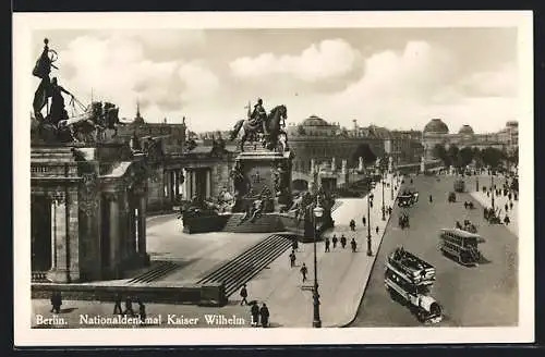 AK Berlin, Nationaldenkmal Kaiser Wilhelm I.