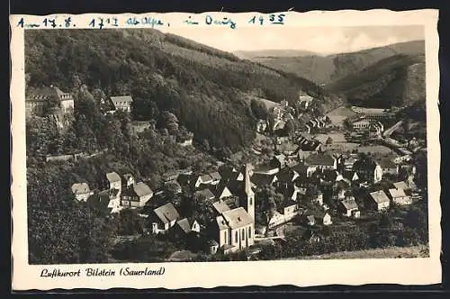 AK Bilstein /Sauerland, Ortsansicht aus der Vogelschau