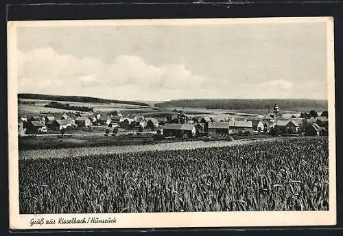 AK Kisselbach, Ortsansicht aus der Ferne