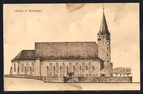 AK Geislingen / Balingen, Die Kirche