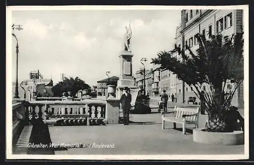 AK Gibraltar, War Memorial and Boulevard