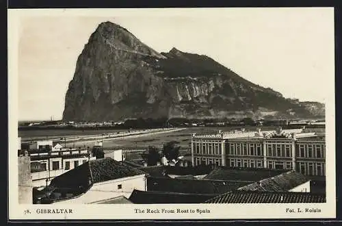 AK Gibraltar, The Rock from Roat to Spain