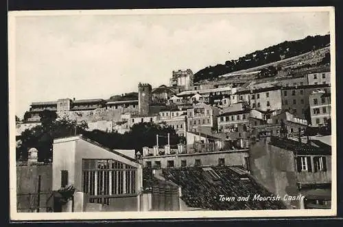 AK Gibraltar, Town and Moorish Castle