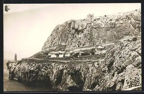 AK Gibraltar, Klippen am Meer