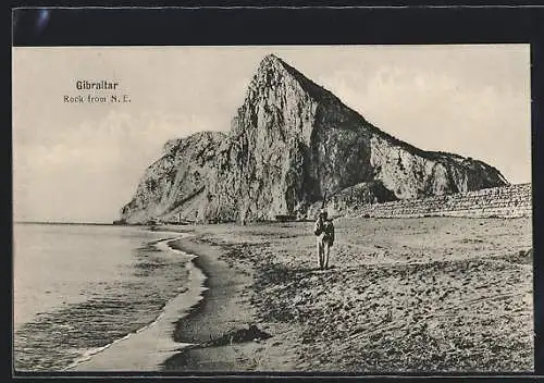 AK Gibraltar, Rock from N. E.