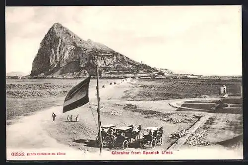 AK Gibraltar, From Spanish Lines