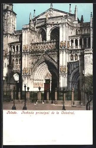 AK Toledo, Fachada principal de la Catedral