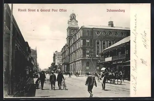 AK Johannesburg, Rissik Street & General Post Office