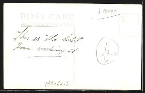 AK Margate, The Margate Hotel