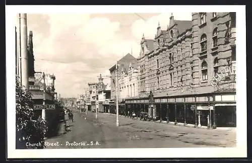 AK Pretoria, Cuthbert`s shoe store on Church Street