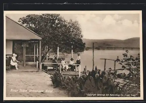 AK Umkomaas /Natal, River Scene