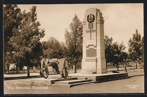 AK Kroonstad, War Memorial