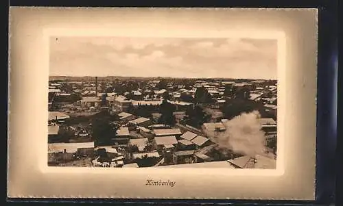 AK Kimberley, The city from a bird`s eye view