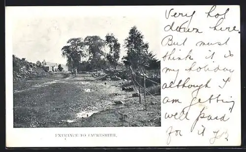 AK Fauresmith, Entrance to the Village