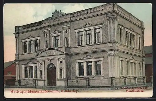 AK Kimberley, The McGregor Memorial Museum
