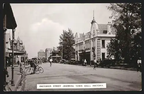 AK Pretoria, Pretorius Street showing Town Hall