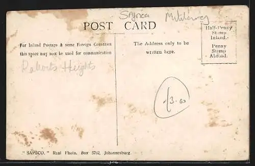 AK Johannesburg, Church of England Soldiers Institute