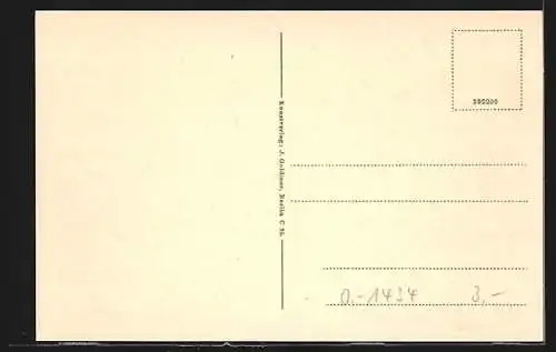 AK Zehdenick, Blick auf die Klosterruine