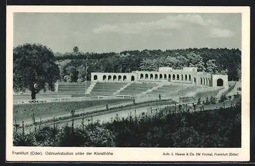 AK Frankfurt, Ostmarkstadion unter der Kleisthöhe