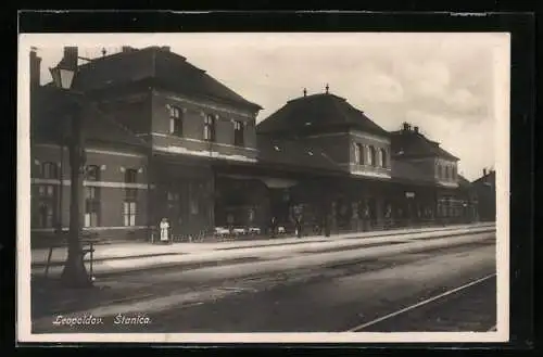AK Leopoldov, Stanica, Bahnhof