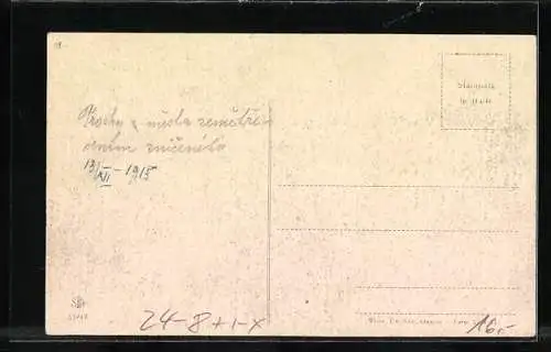 AK Avezzano, La Via XX Settembre allagta, Erdbeben