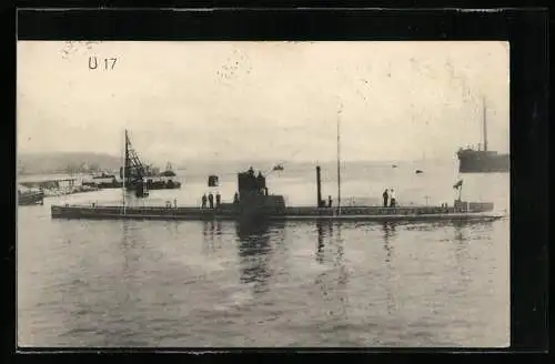 AK Deutsches U-Boot U 17