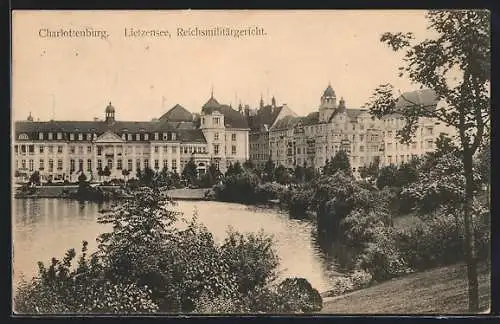 AK Berlin-Charlottenburg, Reichsmilitärgericht am Lietzensee