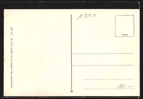 AK Grunewald, Partie am Jagdschloss