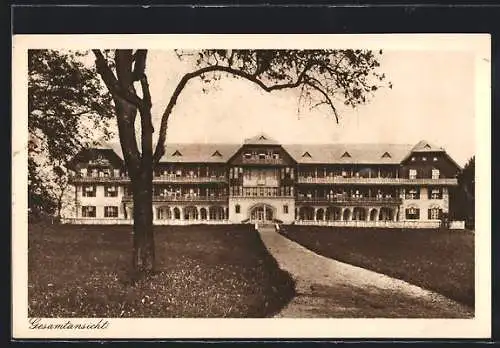 AK Weyer, Kuranstalt Weyer, Gesamtansicht