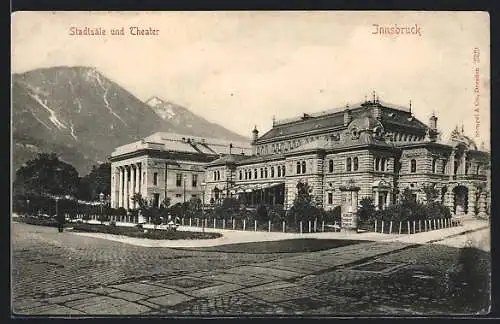 AK Innsbruck, Stadtsäle und Theater