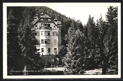 AK Semmering, Hotel Haus Vienna