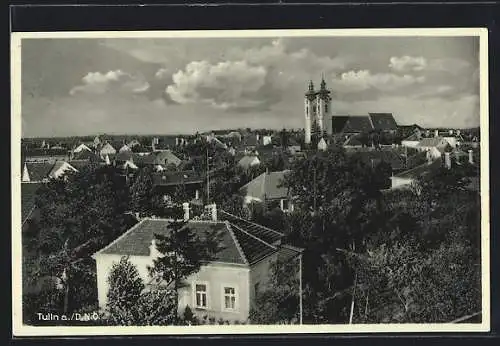 AK Tulln a. D., Blick über die Dächer